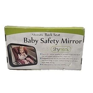 New Shynerk Baby-Baby Backseat Car Mirror NIB Infants